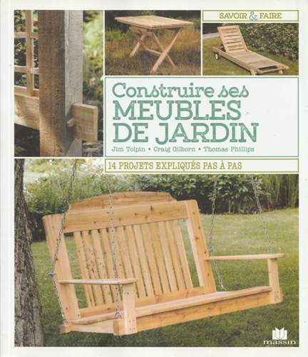 cover Construire ses meubles de jardin