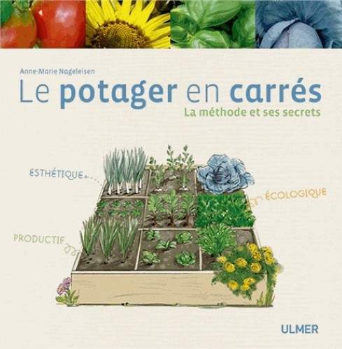 cover Le potager en carrés - la méthode et ses secrets