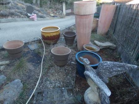 agencement des poteries dite de la source : dernière vue