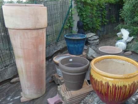 le second pot très hauts