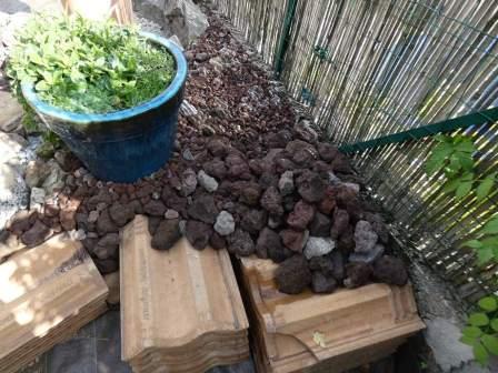 remplissage et finition de 'la source'